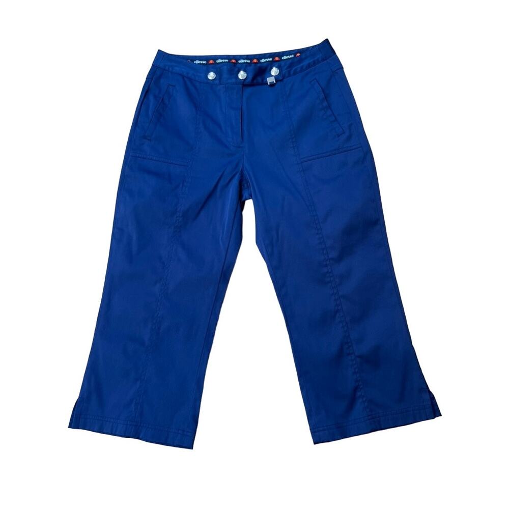 Ellesse Italia Crop Navy Vintage Sportwear Pants (size 8)